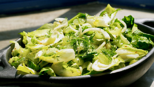 SALADÃO VERDE com Aipo, Funcho e Uvas