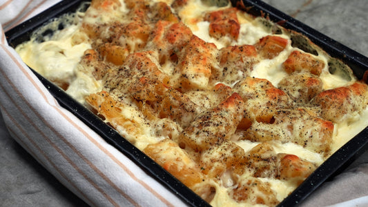 Gratin de Mandioca da Tia Ana