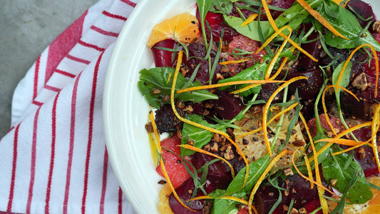 Salada de Beterrabas para o Natal no Verão